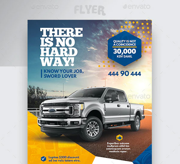 Luxury Car Sales Flyer Templates PSD, Ai, Word, InDesign Formats